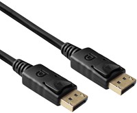 ACT AK4071 DisplayPort kabel 1 m Zwart