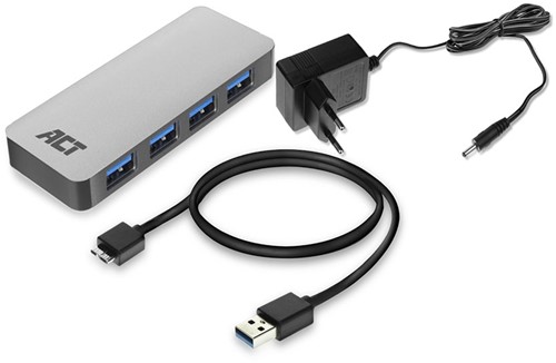 ACT AC6120 USB Hub 3.2 met 4 USB-A poorten-2