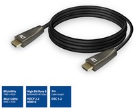 ACT AC3909 HDMI kabel 2 m HDMI Type A (Standaard) Zwart