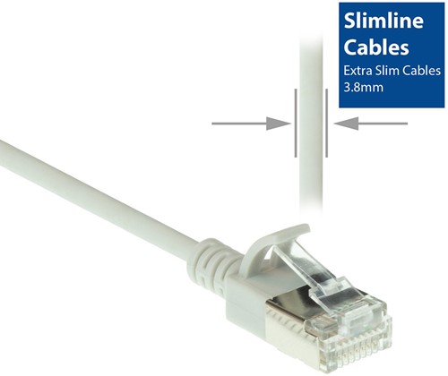ACT DC7000 netwerkkabel Grijs 0,5 m Cat6a U/FTP (STP)-2