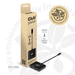 CLUB3D CSV-1556 video splitter 2x HDMI
