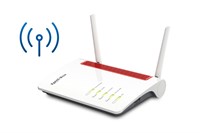 FRITZ!Box 6850 LTE draadloze router Gigabit Ethernet Dual-band (2.4 GHz / 5 GHz) 3G 4G Rood, Wit-2