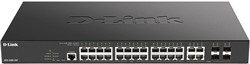 D-Link DGS-2000-28P netwerk-switch Managed L2/L3 Gigabit Ethernet (10/100/1000) Power over Ethernet (PoE) 1U Zwart