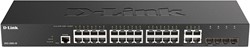 D-Link DGS-2000-28 netwerk-switch Managed L2/L3 Gigabit Ethernet (10/100/1000) 1U Zwart
