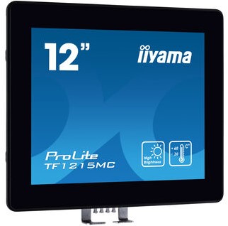 iiyama ProLite TF1215MC-B1 touch screen-monitor 30,7 cm (12.1") 1024 x 768 Pixels Multi-touch Zwart-2