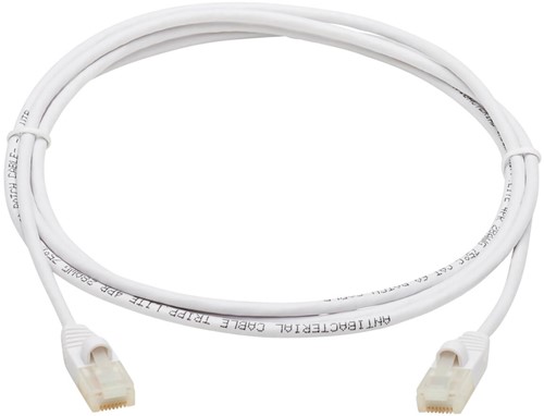 Tripp Lite N261AB-S05-WH netwerkkabel Wit 1,52 m Cat6a U/UTP (UTP)-3