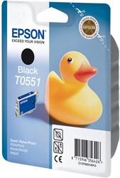 Epson Duck inktpatroon Black T0551