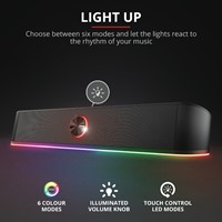 Trust GXT619 Thorne - Soundbar - RGB - LED-3
