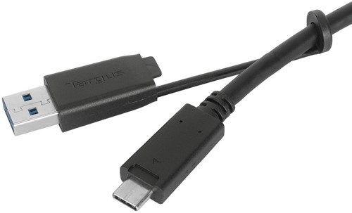Targus ACC1133GLX USB-kabel 1 m USB 3.2 Gen 1 (3.1 Gen 1) USB C Zwart-2