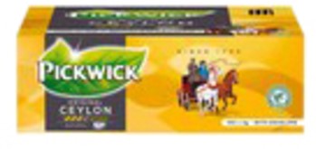 Thee Pickwick ceylon 100x2gr met envelop