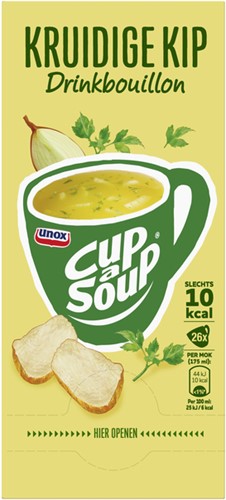 Cup-a-Soup Unox heldere bouillon kruidige kip 175ml-2