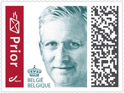 Postzegel Belgie prior zelfklevend 100 stuks