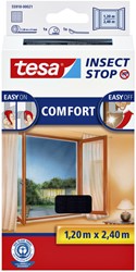 Insectenhor Tesa 55918 voor raam 1,2x2,4m zwart