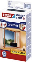 Insectenhor tesa® Insect Stop COMFORT buitendraaiende ramen 1,2x2,4m zwart-3