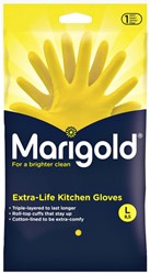 Huishoudhandschoen Marigold Kitchen geel large