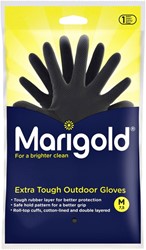 Huishoudhandschoen Marigold Outdoor zwart medium
