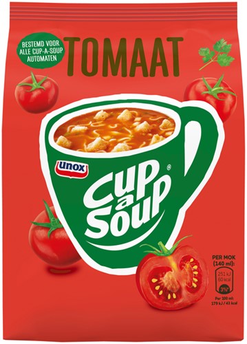 Cup-a-Soup Unox machinezak tomaat 140ml-2