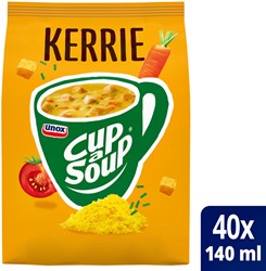 Cup-a-soup machinezak kerrie met 40 porties
