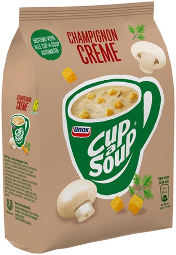 Cup-a-Soup Unox machinezak champignon crème 140ml-3