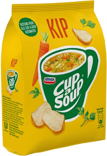 Cup-a-Soup Unox machinezak kip 140ml-3