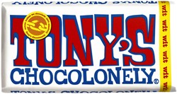 Chocolade Tony's Chocolonely wit reep 180gr