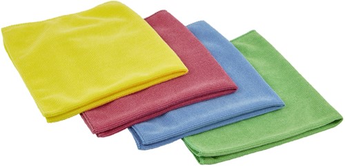Microvezeldoek Scotch-Brite Essential 360x360mm groen 10 stuks-2