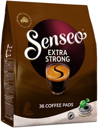 Koffiepads Douwe Egberts Senseo extra strong 36st