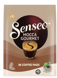 Koffiepads Douwe Egberts Senseo mocca gourmet 36 stuks