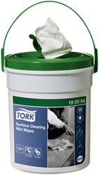 Reinigingsdoek Tork W15 Premium emmer 1-laags 58 vel wit 190594