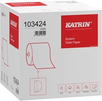 Toiletpapier Katrin System 2-laags wit 36rollen-2
