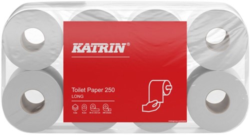 Toiletpapier Katrin 3-laags 250 vel wit 104872