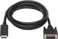 Tripp Lite P581AB-006 video kabel adapter 1,83 m DisplayPort DVI-D Zwart-3