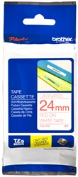 Brother TZe-252 labelprinter-tape Rood op wit 1 STUK