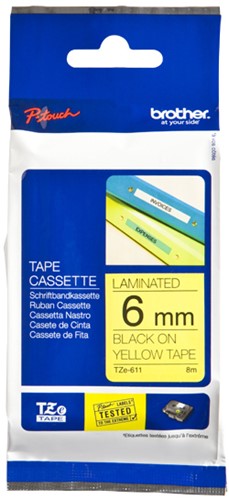 Brother Labeltape 6mm