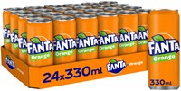 Frisdrank Fanta orange blik 330ml-2