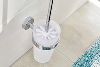 Toiletborstelset tesa® Smooz verchroomd metaal zelfklevend-2