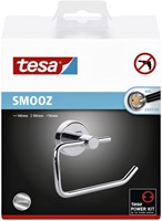 Toiletrolhouder tesa® Smooz hoogglans verchroomd metaal zelfklevend-3