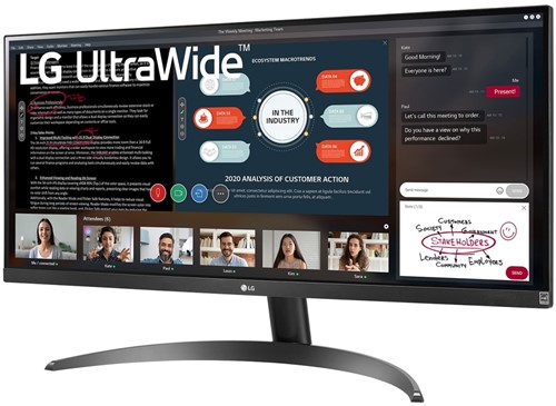 LG 29WP500-B computer monitor 73,7 cm (29") 2560 x 1080 Pixels UltraWide Full HD LED Zwart-2