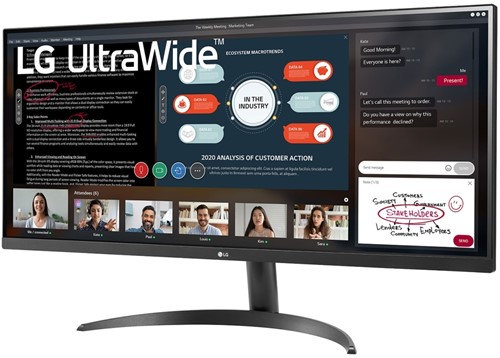 LG 34WP500-B computer monitor 86,4 cm (34") 2560 x 1080 Pixels UltraWide Full HD LED Zwart-2