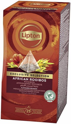 Thee Lipton Exclusive Afrikaanse rooibos 25x2gr-3
