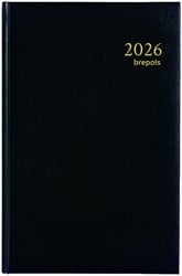 Agenda 2026 Brepols Saturnus Lima 7dagen/2pagina's zwart