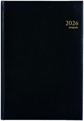 Agenda 2026 Brepols Omega Lima 7dagen/2pagina's zwart