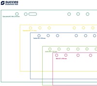 Organizer Succes Cadiz inclusief Junior inhoud 2025 sluitclip bruin-1