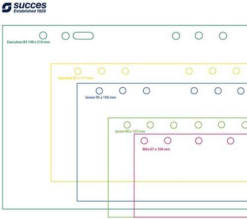 Organizer Succes Cadiz inclusief Executive inhoud 2025 sluitclip zwart-1