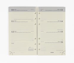 Agendavulling 2026 Brepols Brefax 17 7dagen/2pagina's