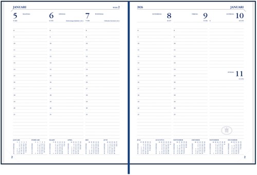 Agenda 2027 Ryam Weekplan Mundior 7dagen/2pagina's bordeaux-3