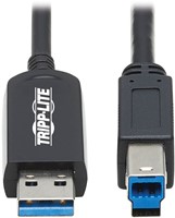 Tripp Lite U328F-15M USB-kabel USB 3.2 Gen 1 (3.1 Gen 1) USB A USB B Zwart