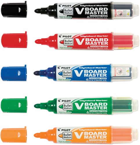 Whiteboardmarker PILOT Begreen rond medium zwart-3