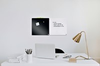 Whiteboard Nobo tegel 36x36cm wit magnetisch-1