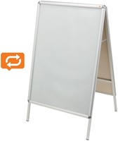 Stoepbord Nobo Premium Plus A0 1189x841mm met kliklijst-1